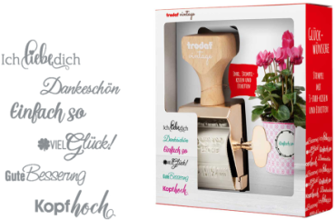 Geschenkbox Glückwünsche